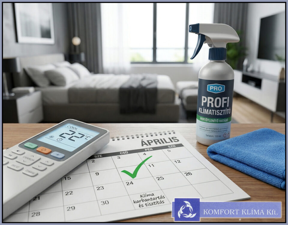 Szezon előtti klímatisztítás